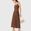 Linen blend maxi dress Linen blend maxi dress