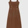 Linen blend maxi dress Linen blend maxi dress
