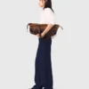 Linen-blend sailor trousers Linen-blend sailor trousers