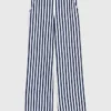 Linen blend sailor trousers