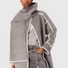 Long double-faced coat Long double-faced coat