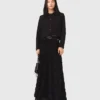 Long embroidered skirt Long embroidered skirt