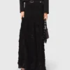 Long embroidered skirt Long embroidered skirt