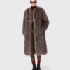 Long faux fur coat Long faux fur coat