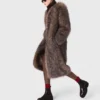 Long faux fur coat Long faux fur coat