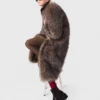 Long faux fur coat Long faux fur coat