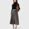 Long pleated skirt Long pleated skirt