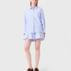 Long poplin blouse Long poplin blouse