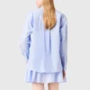 Long poplin blouse Long poplin blouse