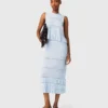 Long ruffled knit skirt Long ruffled knit skirt