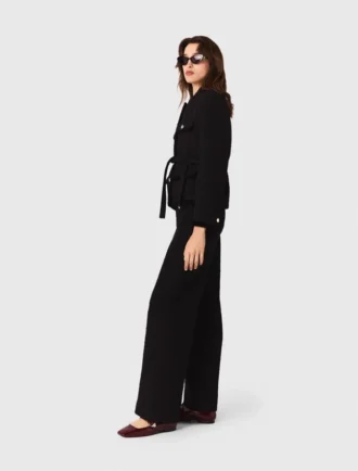 Long tweed jacket