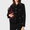 Long tweed jacket