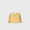 Matte crackled leather M Mini bag