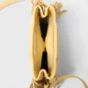 Matte crackled leather M Mini bag