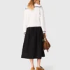 maxi skirt with contrast waistband maxi skirt with contrast waistband