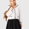 maxi skirt with contrast waistband maxi skirt with contrast waistband