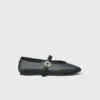 Mesh ballet flats