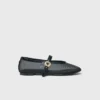 Mesh ballet flats