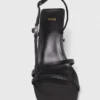 Metallic heel strappy sandals Metallic heel strappy sandals