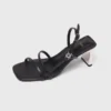 Metallic heel strappy sandals Metallic heel strappy sandals