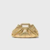 Metallic leather Milpli mini Clutch Metallic leather Milpli mini Clutch