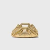 Metallic leather Milpli mini Clutch Metallic leather Milpli mini Clutch