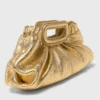 Metallic leather Milpli mini Clutch Metallic leather Milpli mini Clutch