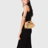 Metallic leather Milpli mini Clutch Metallic leather Milpli mini Clutch