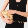 Metallic leather Milpli mini Clutch Metallic leather Milpli mini Clutch