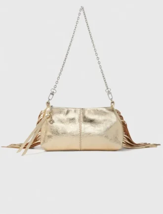 Metallic leather Miss M clutch bag Metallic leather Miss M clutch bag