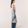 Metallic leather Miss M clutch bag Metallic leather Miss M clutch bag