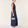Metallic leather Sarah clutch bag Metallic leather Sarah clutch bag