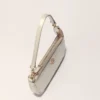 Metallic leather Sarah clutch bag Metallic leather Sarah clutch bag