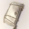 Metallic leather Sarah clutch bag Metallic leather Sarah clutch bag