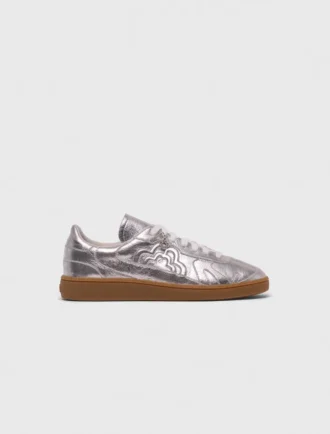 Metallic leather sneakers Metallic leather sneakers