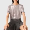 Metallic T-shirt