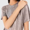 Metallic T-shirt