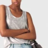 Metallic tank top Metallic tank top