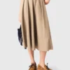 Mid-length cotton skirt Mid-length cotton skirt