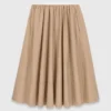 Mid-length cotton skirt Mid-length cotton skirt