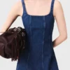 Midi denim dress Midi denim dress