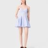 Mini cotton babydoll dress