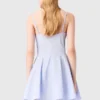 Mini cotton babydoll dress