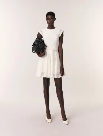 Mini crochet dress
