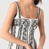 Mini embroidered strap dress Mini embroidered strap dress