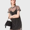 Mini embroidered tulle dress Mini embroidered tulle dress
