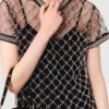 Mini embroidered tulle dress Mini embroidered tulle dress