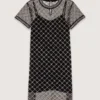 Mini embroidered tulle dress Mini embroidered tulle dress
