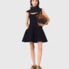 Mini knitted babydoll dress Mini knitted babydoll dress
