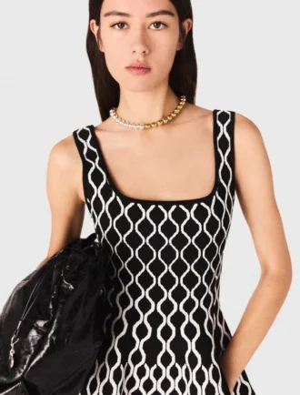 Two-tone pearl necklace Two-tone pearl necklace